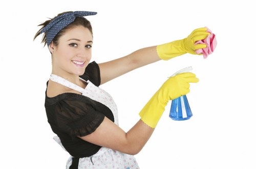 Deep kitchen cleaning during end of tenancy cleaning in Putney
